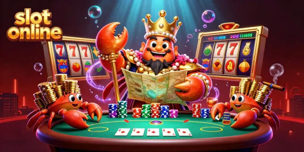 Menangkan peluang besar dengan slot online yang menampilkan kerajaan kepiting emas dalam permainan menarik.