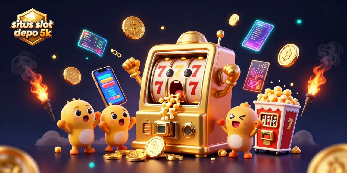 Experience excitement with situs slot depo 5k as golden slots hit jackpots and coins overflow.