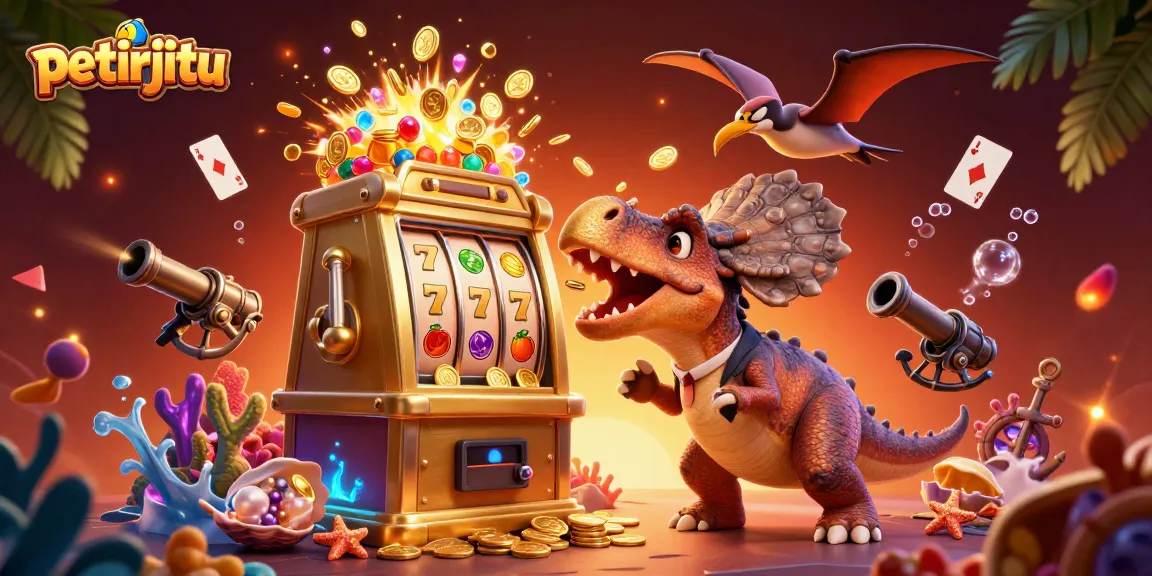 Memperoleh jackpot di petirjitu melalui mesin slot saat permainan sedang berlangsung.