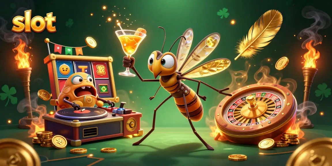 Slot gacor dengan simbol beruntung dalam ilustrasi kasino yang menawan dan dinamis.