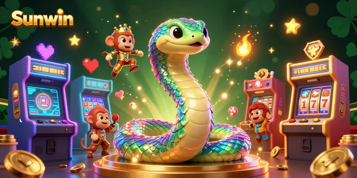 Experience the exciting gameplay of Sunwin with vibrant animated characters and thrilling casino elements.