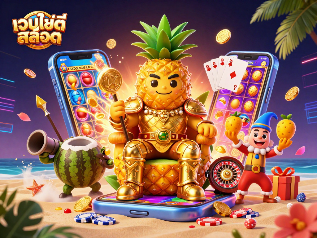 เล่นเกมสล็อตออนไลน์ที่เว็บไซต์สล็อต พร้อมภาพตัวละครสุดน่ารักท่ามกลางคาสิโน