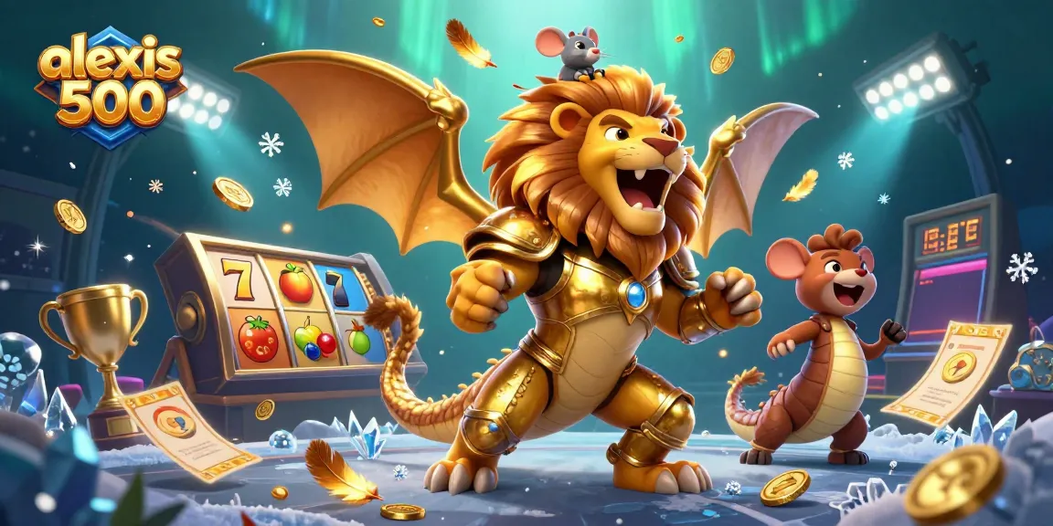 Experience thrilling wins with alexis 500 as golden chimera and mouse conquer casino games.