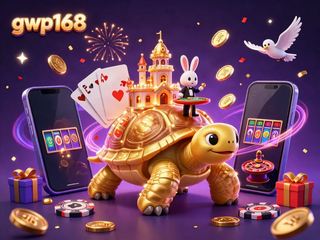 Mainkan slot di gwp168 dengan kura-kura emas dan dealer kelinci yang menarik!