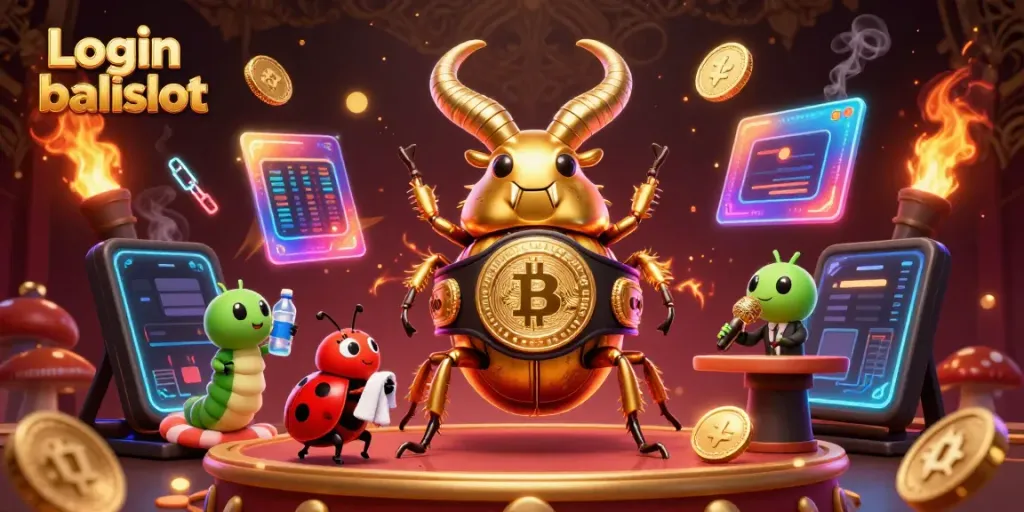Engage with the Login balislot atmosphere featuring vibrant 3D characters in an exciting casino scene.