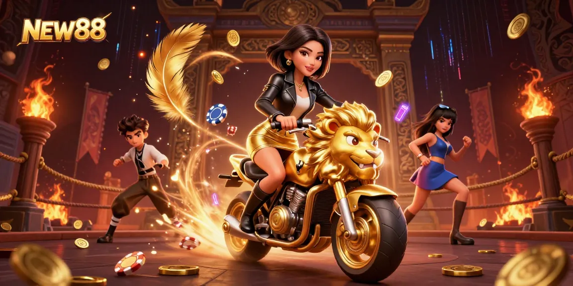 Experience thrilling wins at NEW88 with glamorous games and lively action in this enticing casino scene.