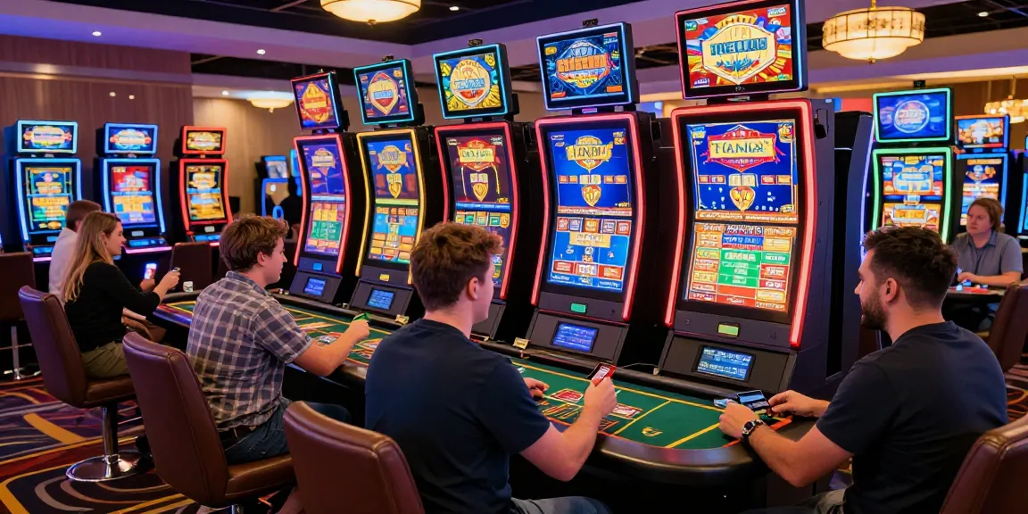 Players enjoying games at credit card casinos, showcasing vibrant atmosphere and features from https://dea.org.uk.