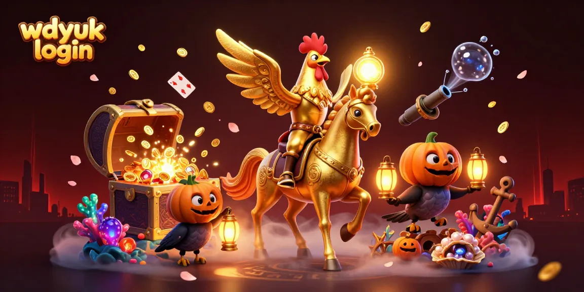 Experience thrilling gameplay with the vibrant wdyuk login casino scene filled with treasures and excitement.