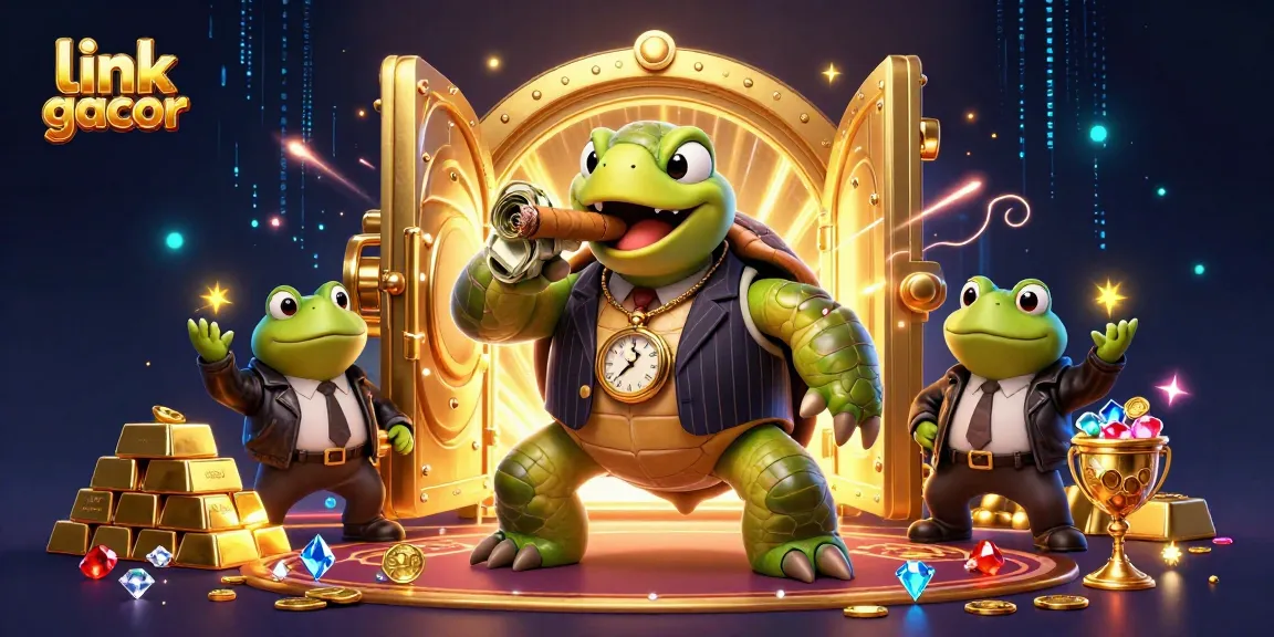 Play at link gacor for thrilling casino experiences with vibrant characters and treasure!