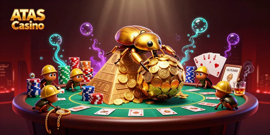 Engage with the thrilling atmosphere of ATAS Casino's vibrant games and bonuses