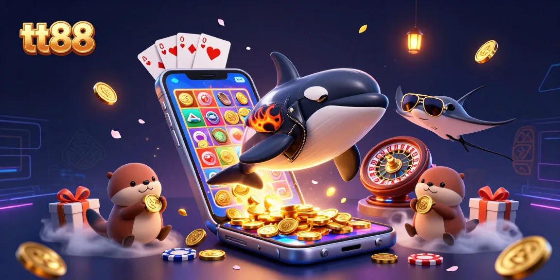 Engage with TT88 and experience thrilling jackpot slots through dynamic visuals and colorful game elements.