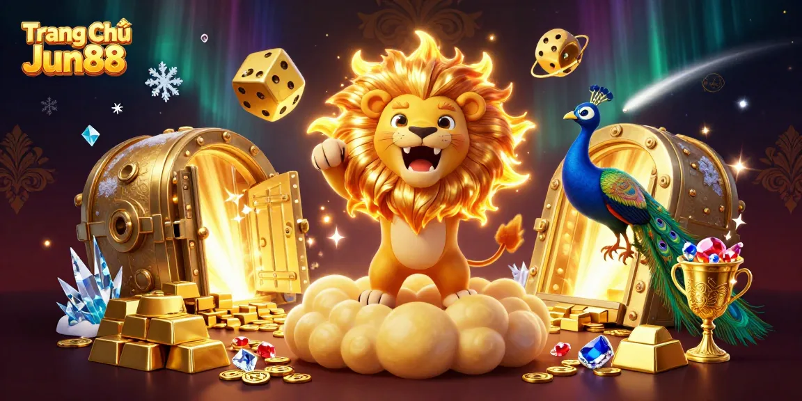 Experience thrilling wins at Trang Chủ Jun88, showcasing a vibrant casino universe full of treasures and excitement.