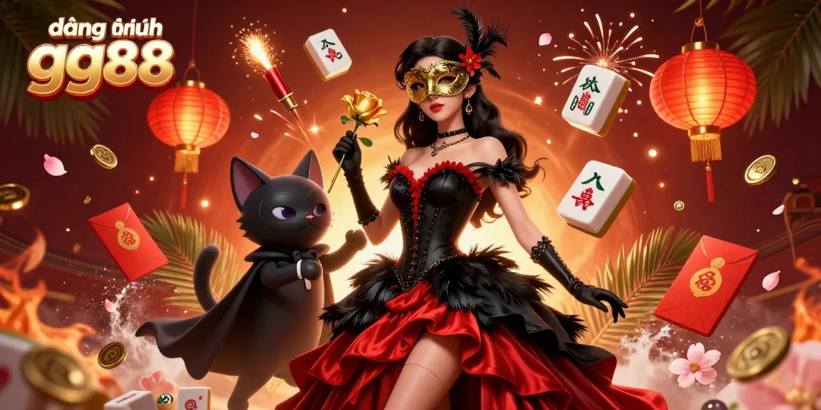 Engage in exciting gameplay with đăng nhập gg88, featuring vibrant casino elements and a mystical character scene.