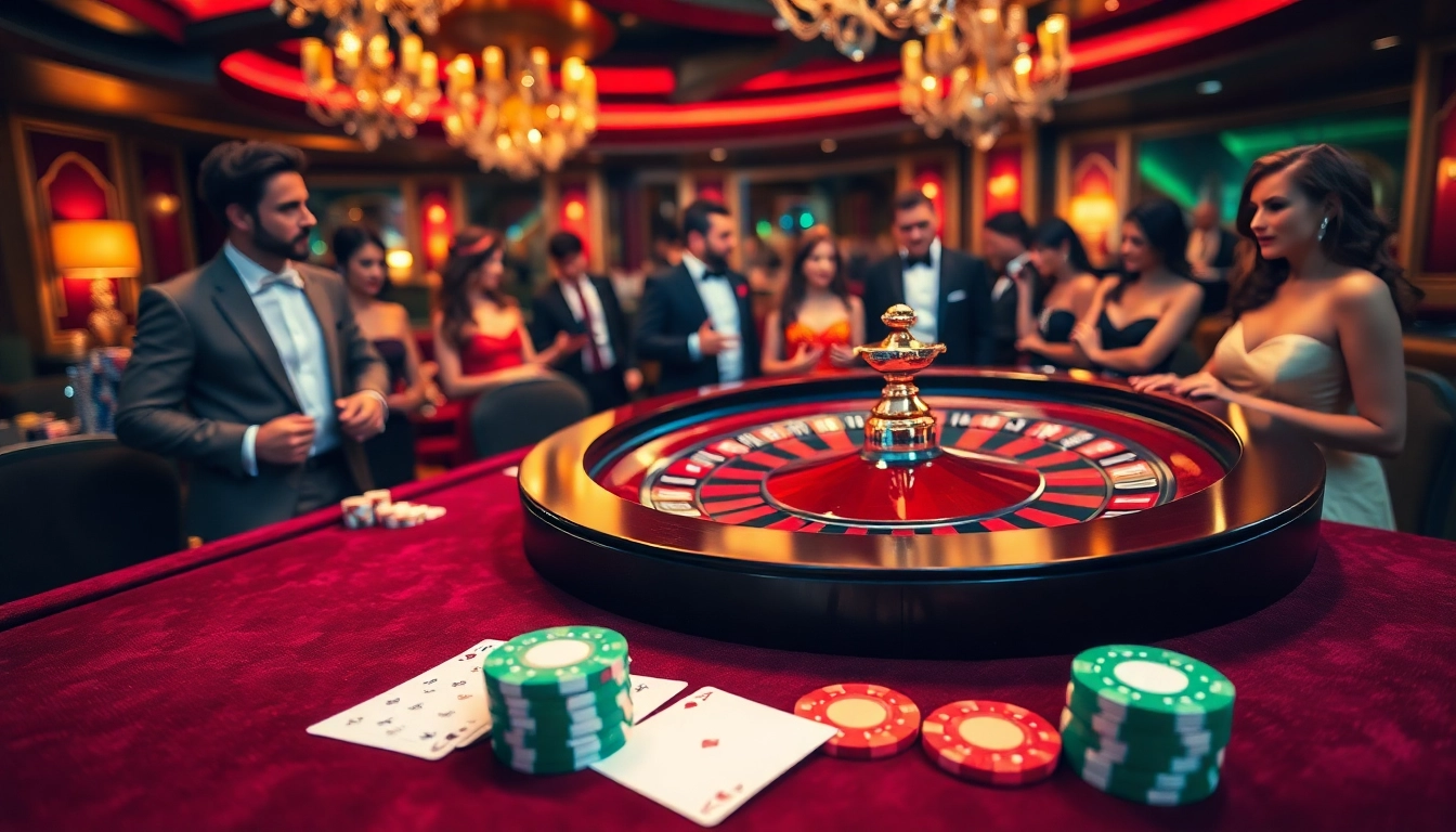 Experience an exciting roulette game at RR88 casino with vibrant chips and cards.