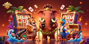 Catch excitement with the ombaktoto slot featuring vivid characters and joyful gaming elements!